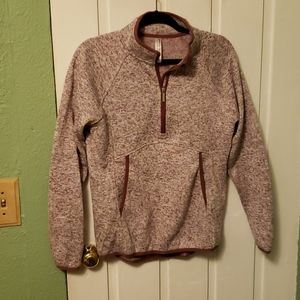 Pink Quarter Zip